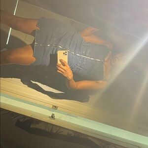 Juicy Couture Denim Zip-Up Dress